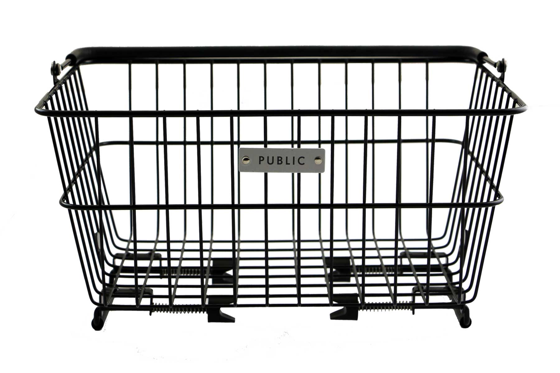 PUBLIC Metal Basket- Black