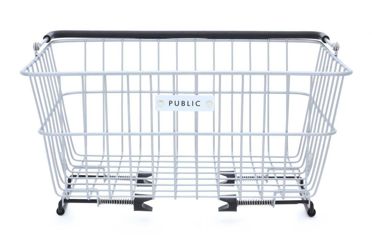 PUBLIC Metal Basket - Silver
