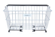 PUBLIC Metal Basket - Silver