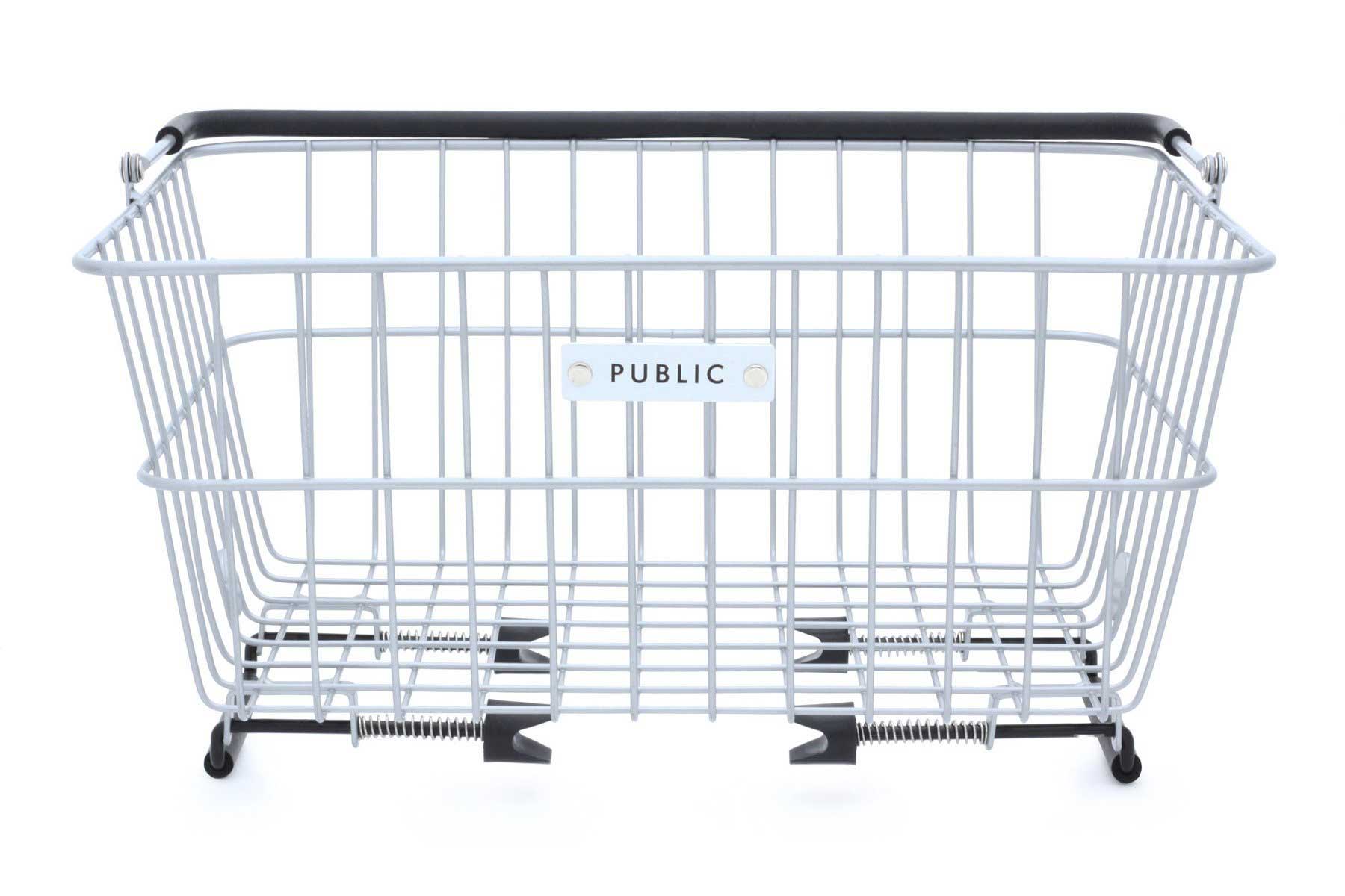 PUBLIC Metal Basket - Silver