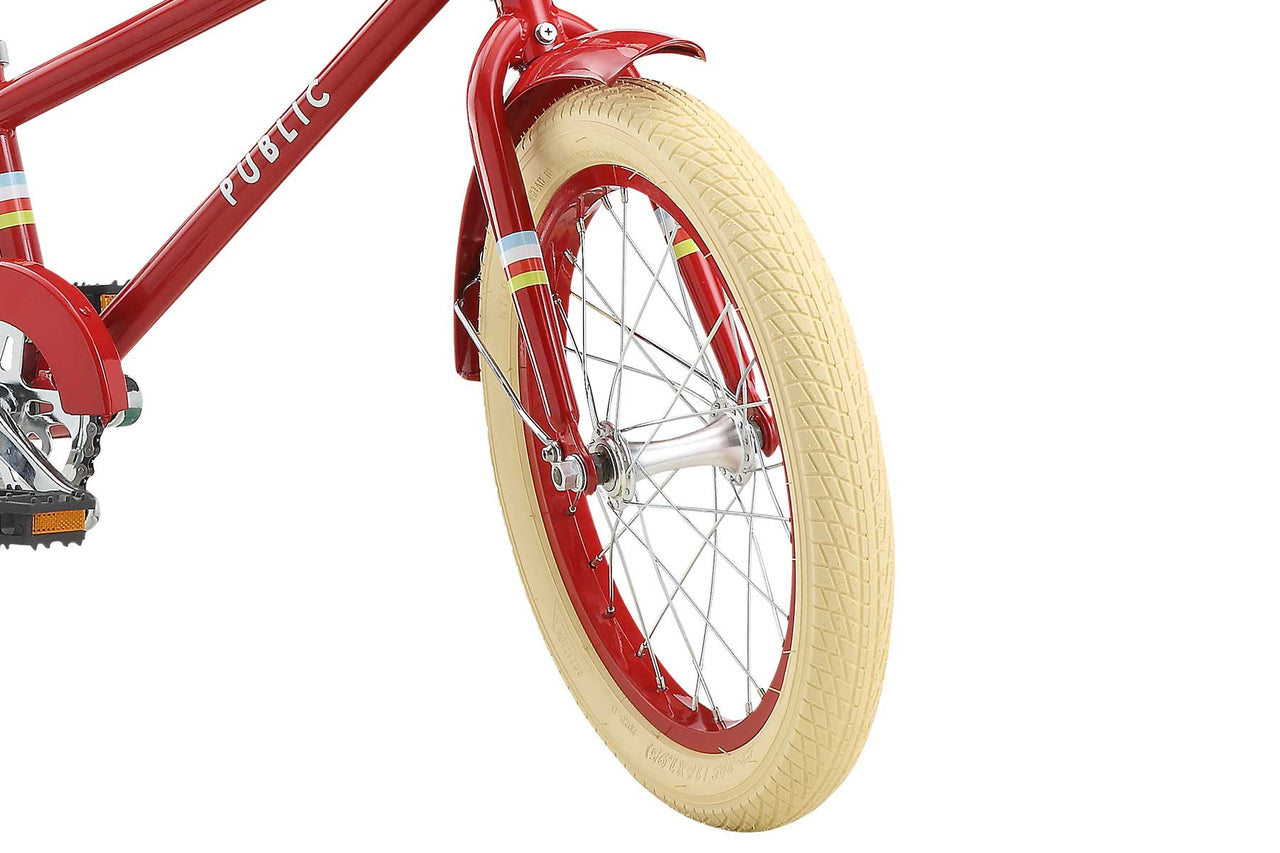 PUBLIC Kid's Bike Tires - Cream
